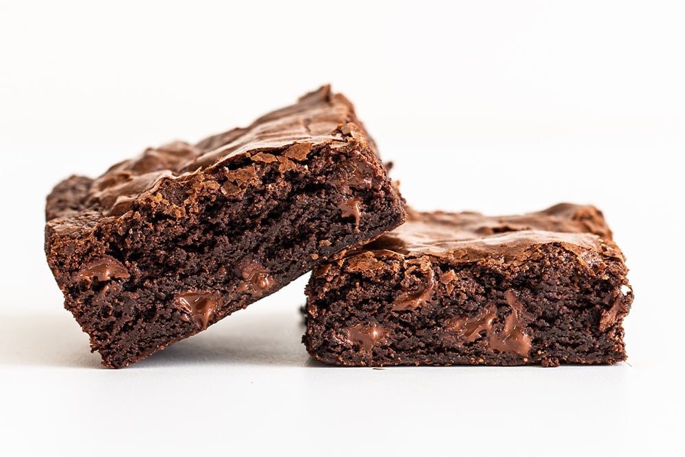 Ultra chewy brownies better than box mix!