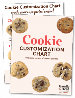 cookie customization chart
